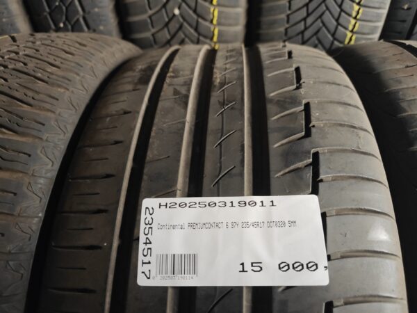 Continental PREMIUMCONTACT 6 235/45R17 97 Y Személyautó | Nyári   DOT0320
