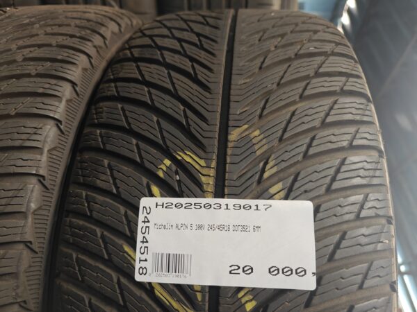 Michelin ALPIN 5 245/45R18 100 V Személyautó | Téli   DOT3521