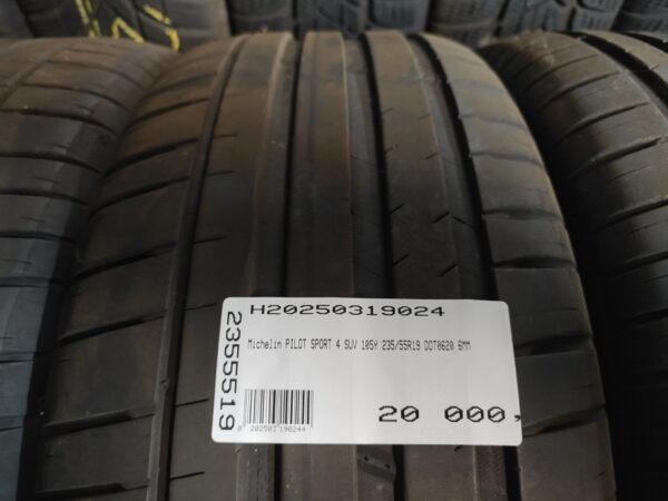 Michelin PILOT SPORT 4 SUV 235/55R19 105 Y Személyautó | Nyári   DOT0620