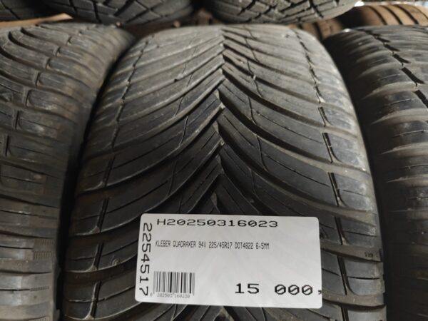 Kleber QUADRAXER 225/45R17 94 V Személyautó | 4 évszak   DOT4822