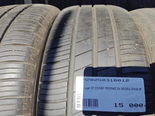 Goodyear Efficientgrip Performance 205/55R16 91 H Személyautó | Nyári   DOT0120