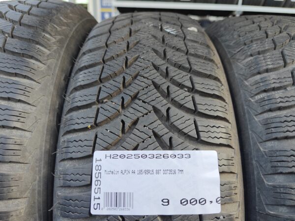 Michelin ALPIN A4 185/65R15 88 T Személyautó | Téli   DOT3516