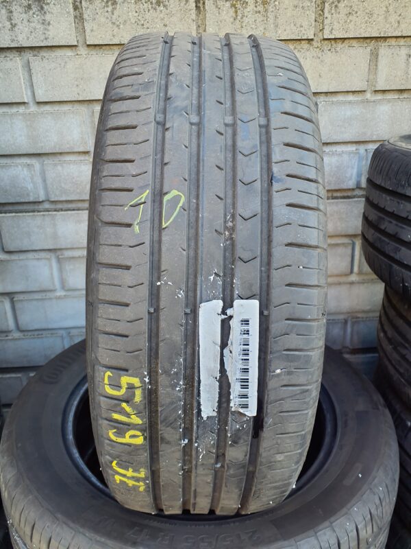 Continental ContiPremiumContact 5 215/55 R 17 94 W | nyári   DOT3419 4.5 mm