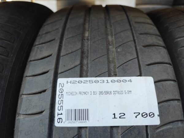 Michelin PRIMACY 3 205/55R16 91 V Személyautó | Nyári   DOT0123