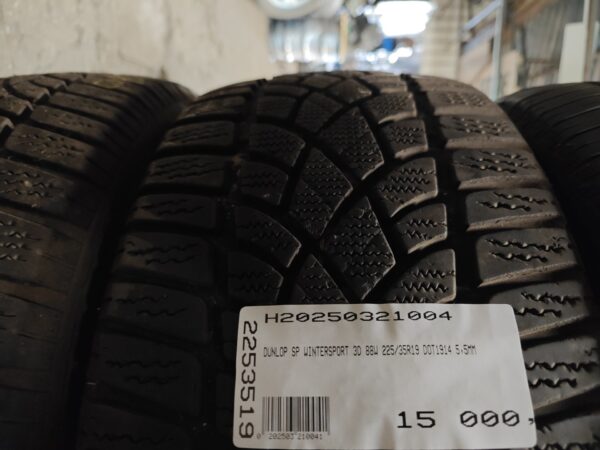 Dunlop SP WINTERSPORT 3D 225/35R19 88 W Személyautó | Nyári   DOT1914