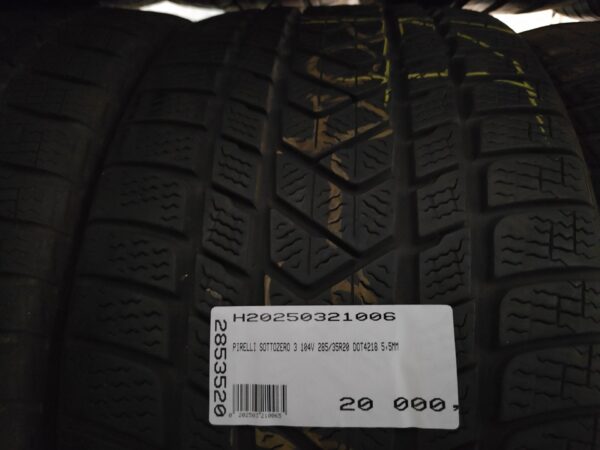 Pirelli SottoZero 3 285/35R20 104 V Személyautó | Nyári   DOT4218