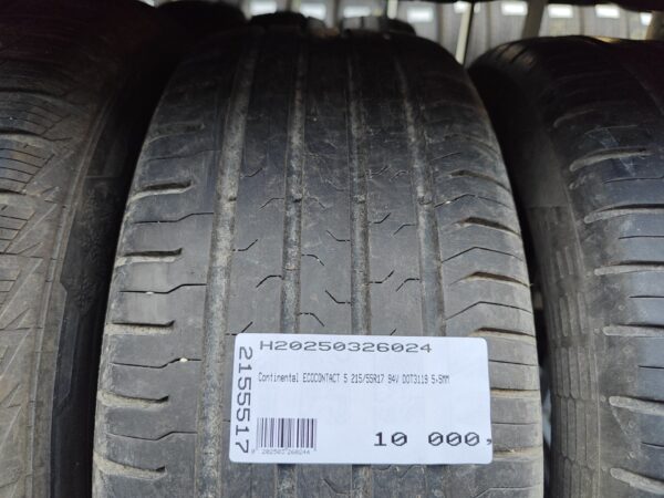 Continental ECOCONTACT 5 215/55R17 94 V Személyautó | Nyári   DOT3119