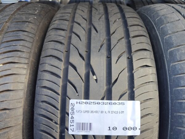 Platin SUMMER 205/45R17 88 Y XL FR Személyautó | Nyári   DOT4319