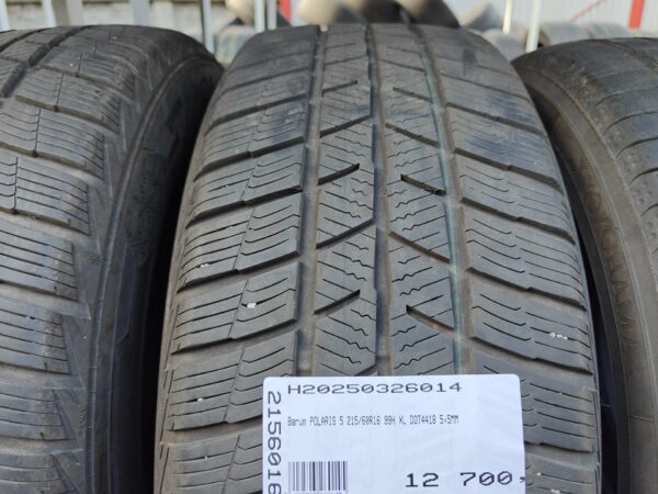 Barum POLARIS 5 215/60R16 99 H XL Személyautó | Téli   DOT4418