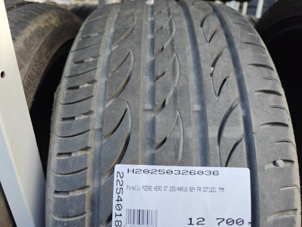 Pirelli PZero Nero GT 225/40R18 92 Y FR Személyautó | Nyári   DOT1221
