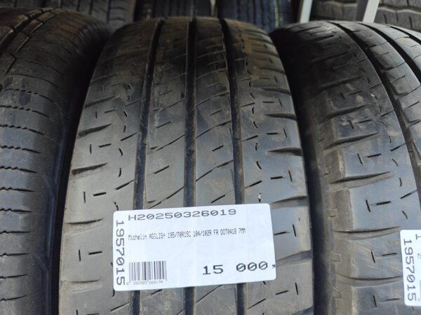 Michelin AGILIS+ 195/70R15C 104/102 R FR Kisáruszállító | Nyári   DOT0418