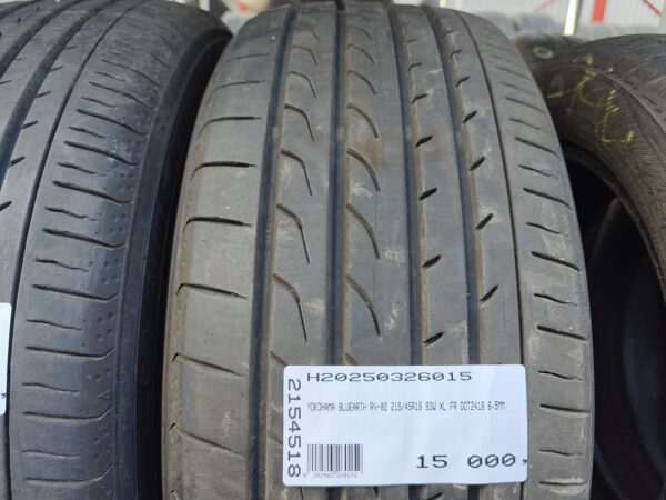 Yokohama BLUEARTH RV-02 215/45R18 93 W XL FR Személyautó | Nyári   DOT2418